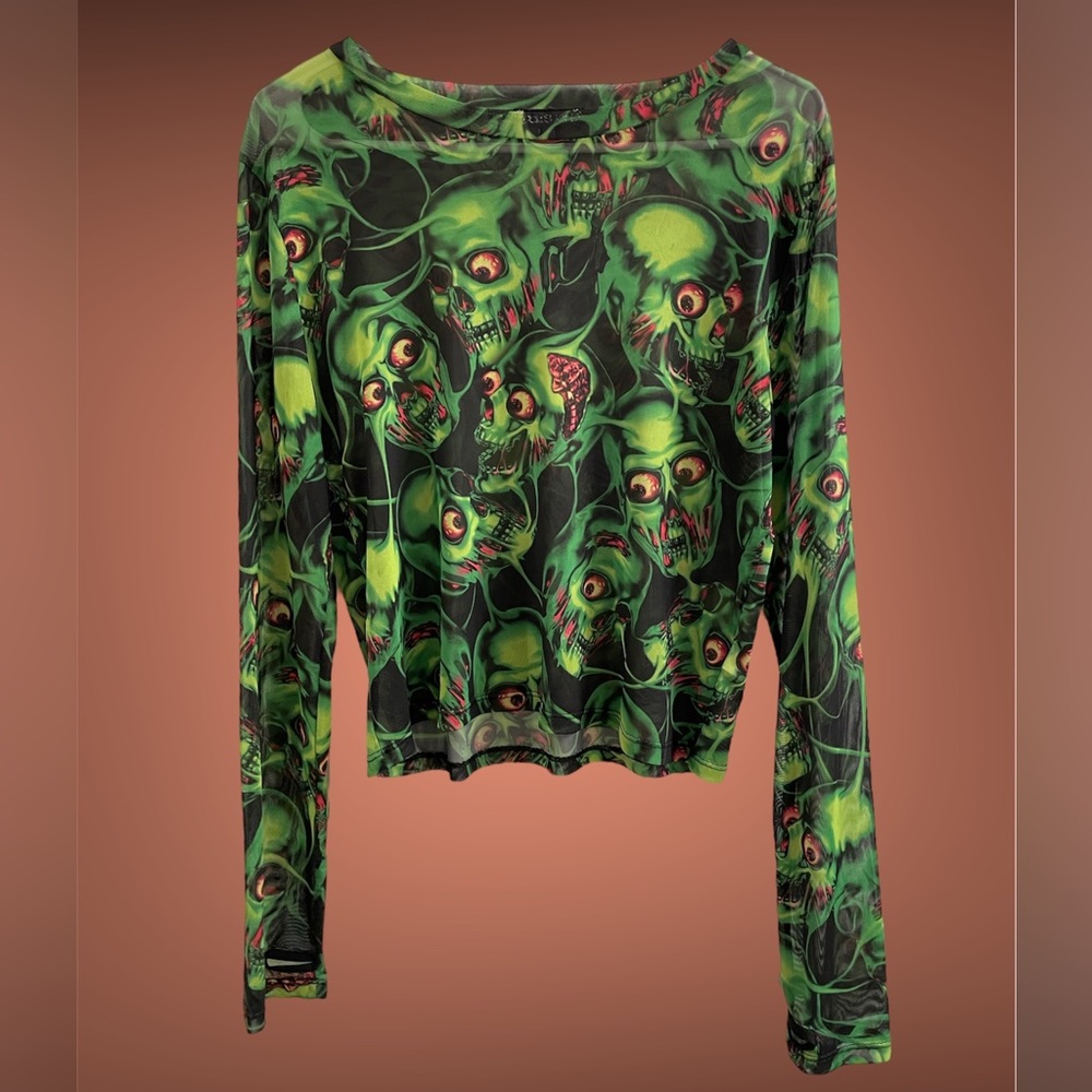 Mesh skull top